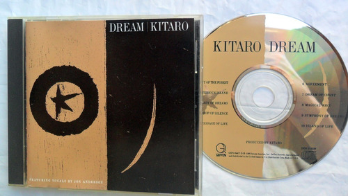 Kitaro - Dream : Feat. Vocals Jon Anderson * Usa 1992 Cd Ex 