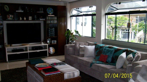 Imagem 4 de 15 de Sobrado Alto Padrao 350m. Jardim França. 4 Dormit. 3 Suites Sendo 1 Master.pscina. 06 Vagas - Bl968