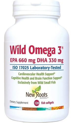 Wild Omega 3 120cápsulas Blanda - Unidad a $2658