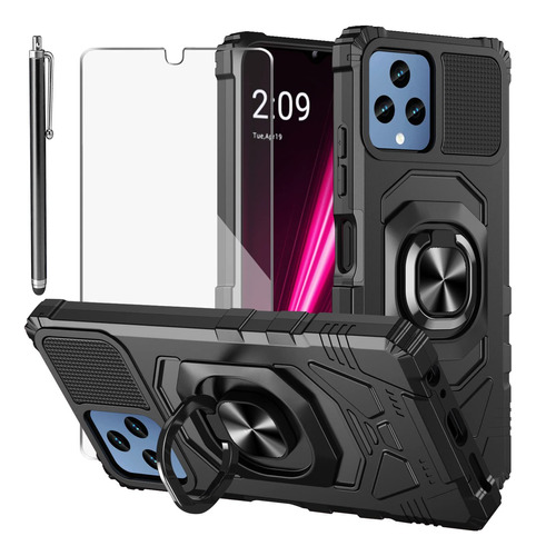 Funda Para T-mobile Revvl 6, Con Protector De Pantalla De Vi