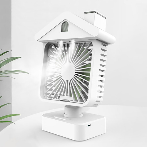 Ventilador Humidificador En Aerosol De Escritorio Para Uso D