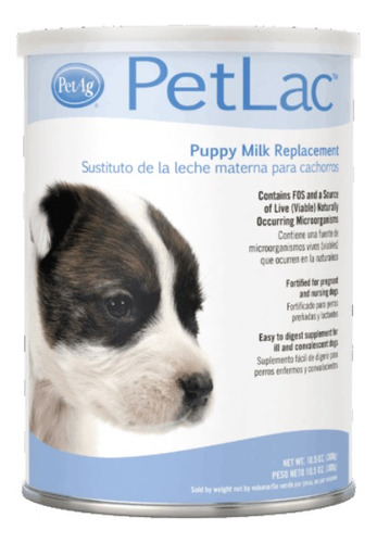 Pet Lac Leche En Polvo Para Cachorros 300g