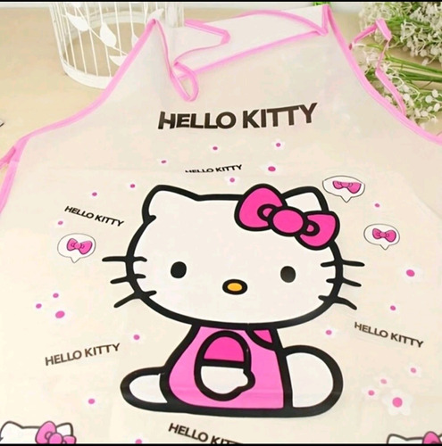 Mandil Delantal Hello Kittie Básico Cocina