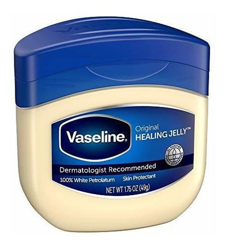 Vaselina 100% Pure Petroleum Jelly, 1.75 Oz / 49 Gr Jars (pa