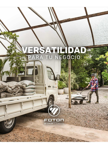 Foton TM1 Cabina simple c caja
