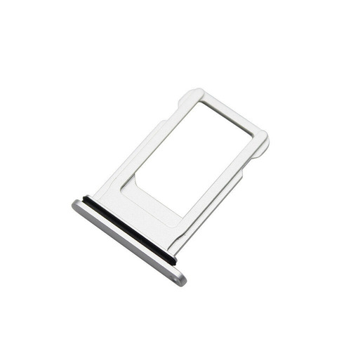 Bandeja Reemplazo Nano Sim Para iPhone 8 Plateado Silver