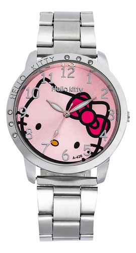 Reloj Hello Kitty Kawai Acero Inoxidable Regalo Detalle 