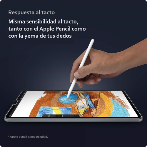 Vidrio Templado Protector Spigen Glas.tr Ez Fit Para iPad Pro 13 / iPad Pro 13 M4