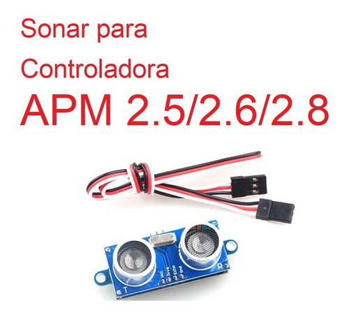 Módulo Ultrassom Ultra-som Sonar Controle De Voo Para Apm