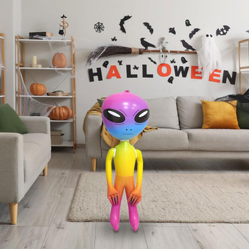 Juguetes Inflables Alienígenas Inflable Globo Colorido 90cm