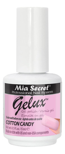 Mia Secret - Gelux - Esmalte - 15 Ml - N°170 - Cotton - D**