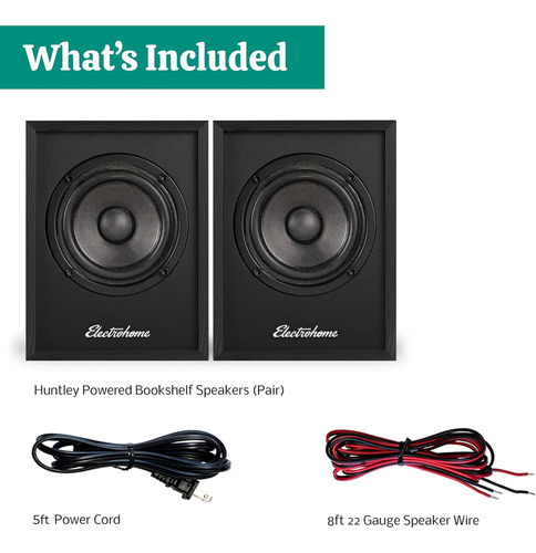 Electrohome Huntley Altavoces De Estantería Con...