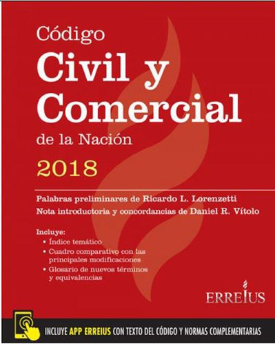 Codigo Civil Y Comercial De La Nacion 2018 - Rustico