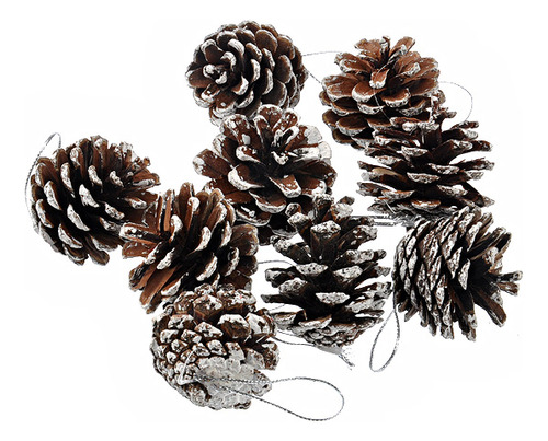 Árbol De Navidad Decorativo Con Piña Natural Y Piñones