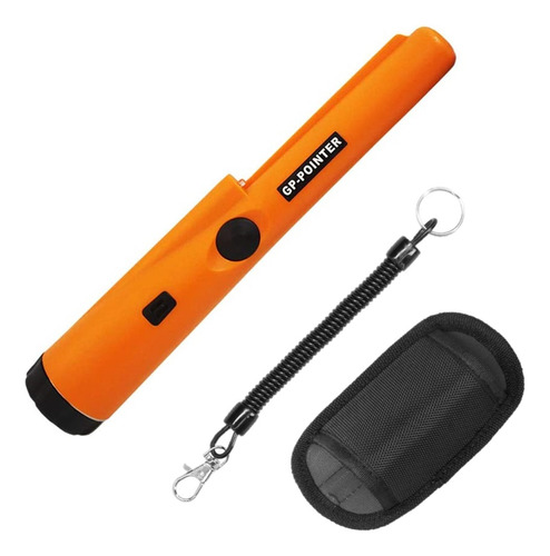 Detector Metal Portátil De Mão Pinpointer Moeda Ouro Prata Cor Laranja