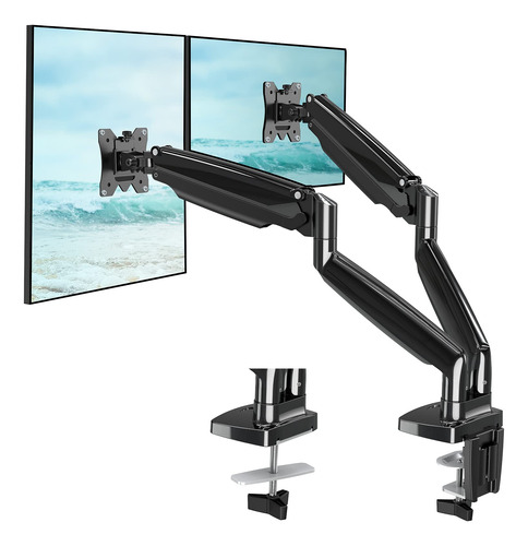 Mount Pro Soporte Escritorio Doble Monitor Para Pantalla 22