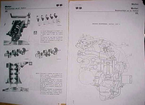 Manual Reparaciones Motor Fiat Tipo 1.4 & 1.6 Uno Regatta (Usado)