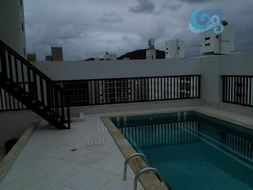 Imagem 18 de 30 de Cobertura À Venda, Praia Das Pitangueiras - Guarujá - Co0254