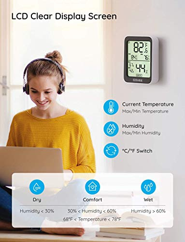Higrómetro Termómetro Govee Smart Bluetooth Con Notificación