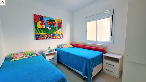 Imagem 5 de 15 de Apartamento À Venda Na Praia Das Pitangueiras, Guarujá, 3 Dormitórios ( 1 Suíte), Sala Para 2 Ambientes, Varanda Gourmet, Vista Mar, 2 Vagas E Lazer - Ap06011 - 69818021