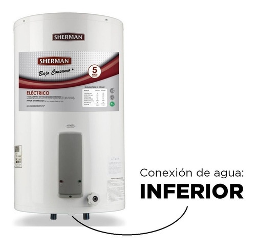 Termotanque Electrico Sherman Rheem 85 Lts De Colgar Tecc085