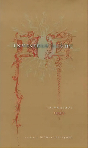 Invisible Light, De Diana Culbertson. Editorial Columbia University Press, Tapa Dura En Inglés