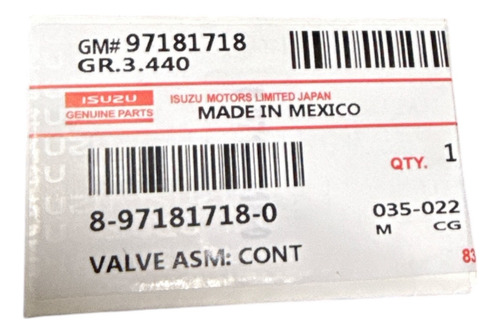 Sensor Iac Para Luv Dmax 3.5 Todos Los Años