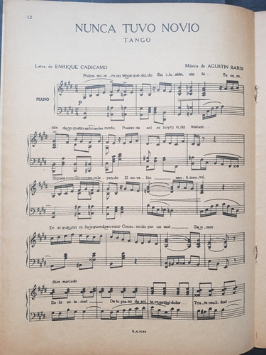 Imagen 7 de 7 de 15 Tangos Famosos. Eduardo Arolas. 2 Partituras. 51714.