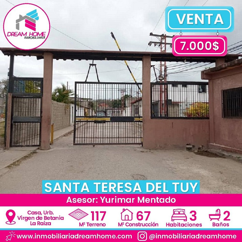 Imagen 1 de 9 de Casa Urb. Virgen De Betania - Santa Teresa Del Tuy