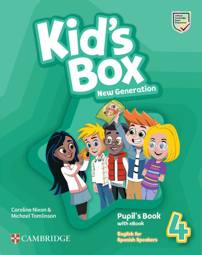 Libro Kid's Box New Generation English For Spanish Speake...