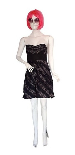 Vestido Bcbgmaxazria Strapless,  Corto, Fiesta, Coctel