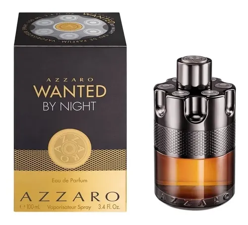 (レア物)Azzaro Wanted By Night 100ml Azzaro Wanted By Night Edp 100ml + Brinde - 100% Original Volume