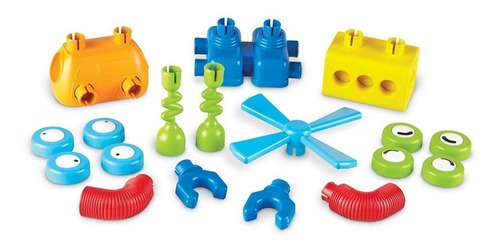 Juego Fábrica De Robot 1-2-3 Build It, Learning Resources