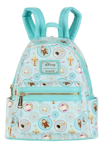 Disney Loungefly Mini Mochila Bella Y Bestia Nuestro Huesped