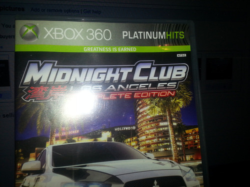 Midnight Club Los Angeles Complete Edition Xbox 360 Platinum Hits