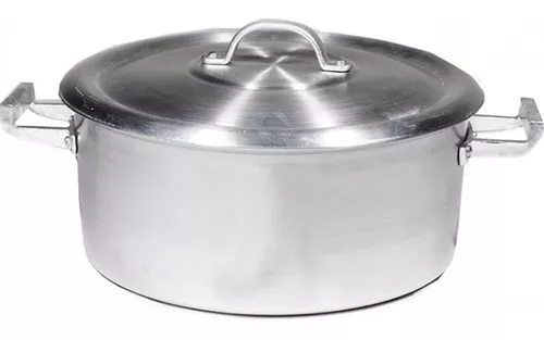 Olla De Aluminio Tresso N24 - 10 Litros - Con Tapa