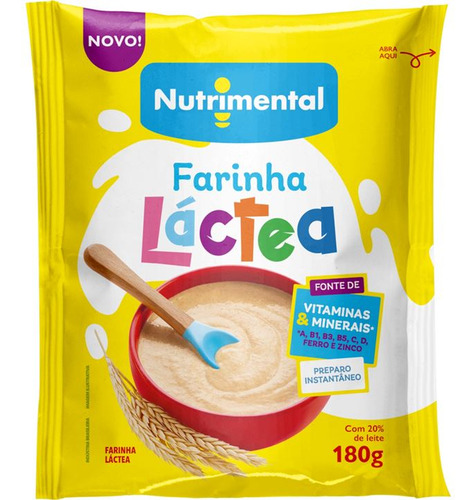 Farinha Láctea Nutrimental 180g Nutrilac