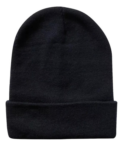 Gorro Beanie De Lana Termico Adulto Con Doblez