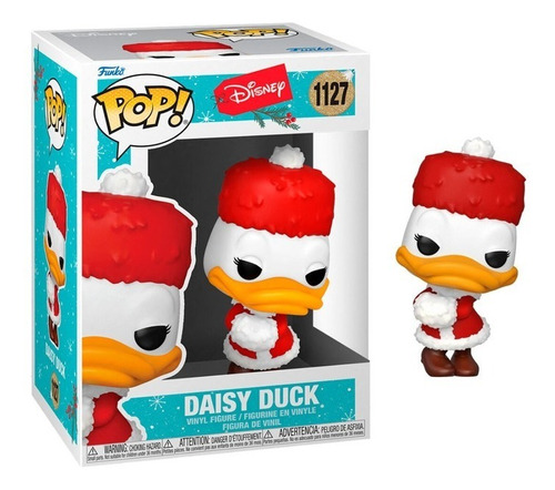 Funko Pop! Daisy Duck #1127 Disney Navidad Figura Muñeco