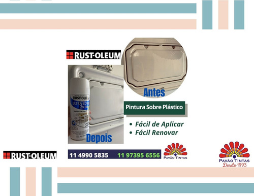 Spray Branco Brilho Plástico,vidro,alumínio,madeira E Metal