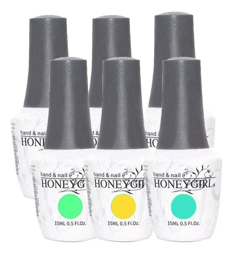 Pack X 10:  Esmaltes Permanente Honey Girl Nueva Carta