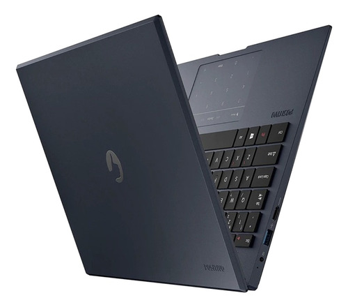Notebook Positivo Motion Q232B azul 14 Intel Atom 2GB de RAM 32GB HDD 1366x768px Windows 10 Home