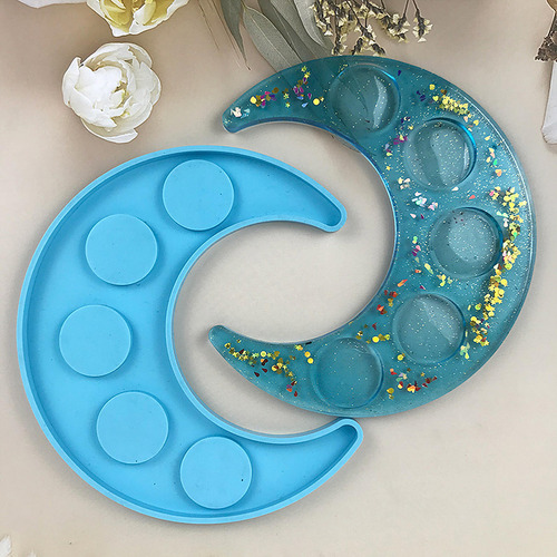 Bandeja Epoxídica De Cristal Diy, Bandeja Para Moldes, Estan