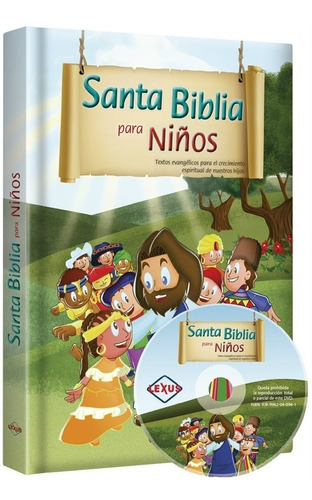 Libro Santa Biblia Para Niños Ed Lexus