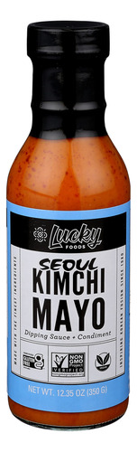 Lucky Foods Seoul Kimchi Mayo, Sin Gluten/sin Omg, 12.35 Oz