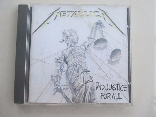 Metallica - And Justice For All -cd Imp Alemania - Usado