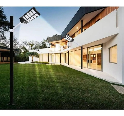 Imagen 5 de 6 de Lámpara Led Solar Luminaria Suburbana Alumbrado Publico 800w