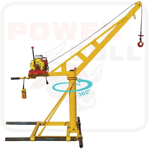 Grua Guinche Pluma 25m,300 Kg, 220ac Monofas,alquilo/vendo