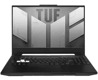 Laptop Asus TUF Gaming F15 FX517ZM-AS73 negra Intel Core i7 12650H 16GB de RAM 512GB SSD, NVIDIA GeForce RTX 3060 144 Hz 1920x1080px Windows 11 Home