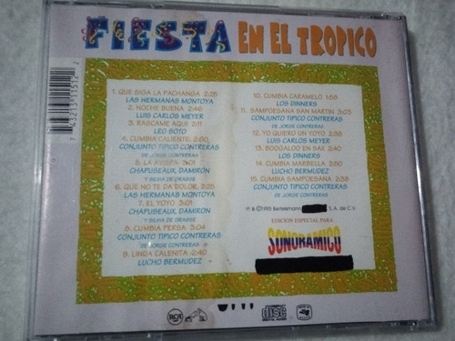 Cd Fiesta En El Trópico Vol 1 Sonoramico Rca 95 Sampuesana (Usado)